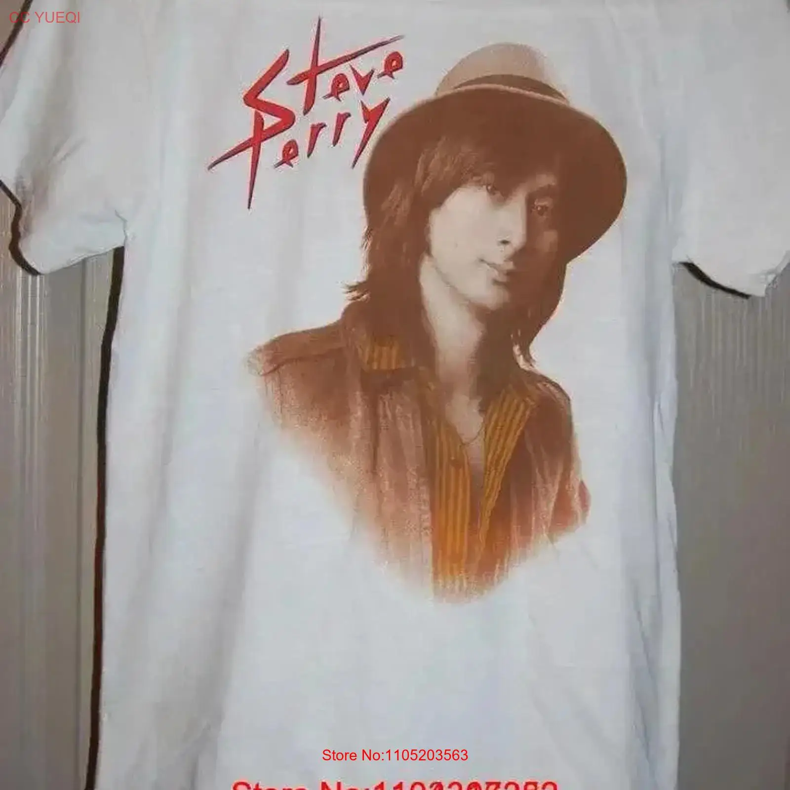 Street Fashion Magazine - Steve Perry Concert Men T shirt