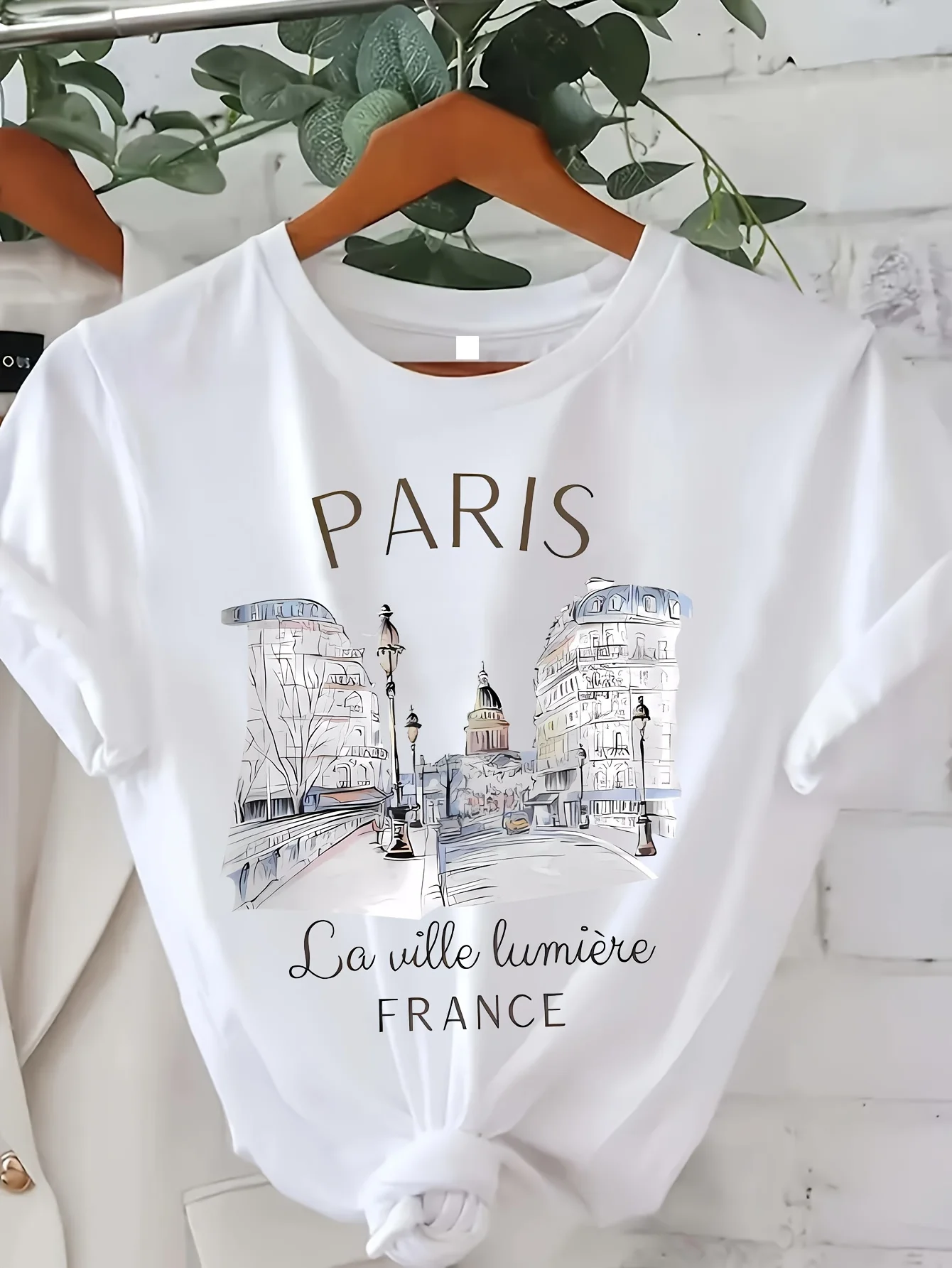 Street Fashion Paris - Fashion Graphic T Shirt Paris Print