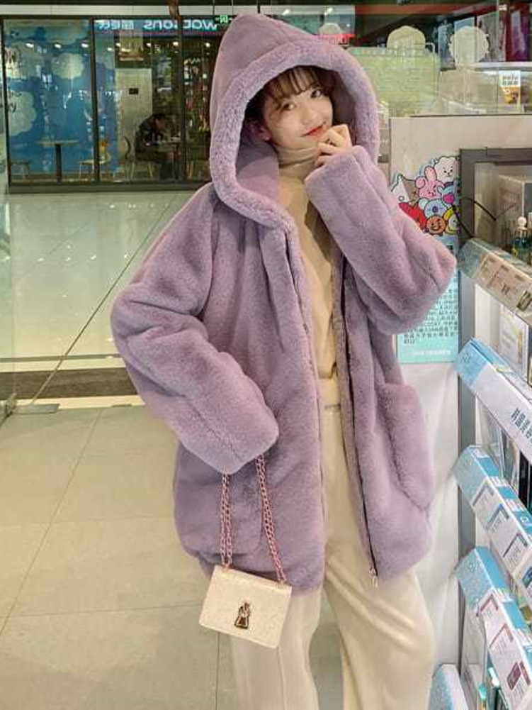 Autumn Winter Oversized Sweet  - Street Fashion Hong Kong recension och pris