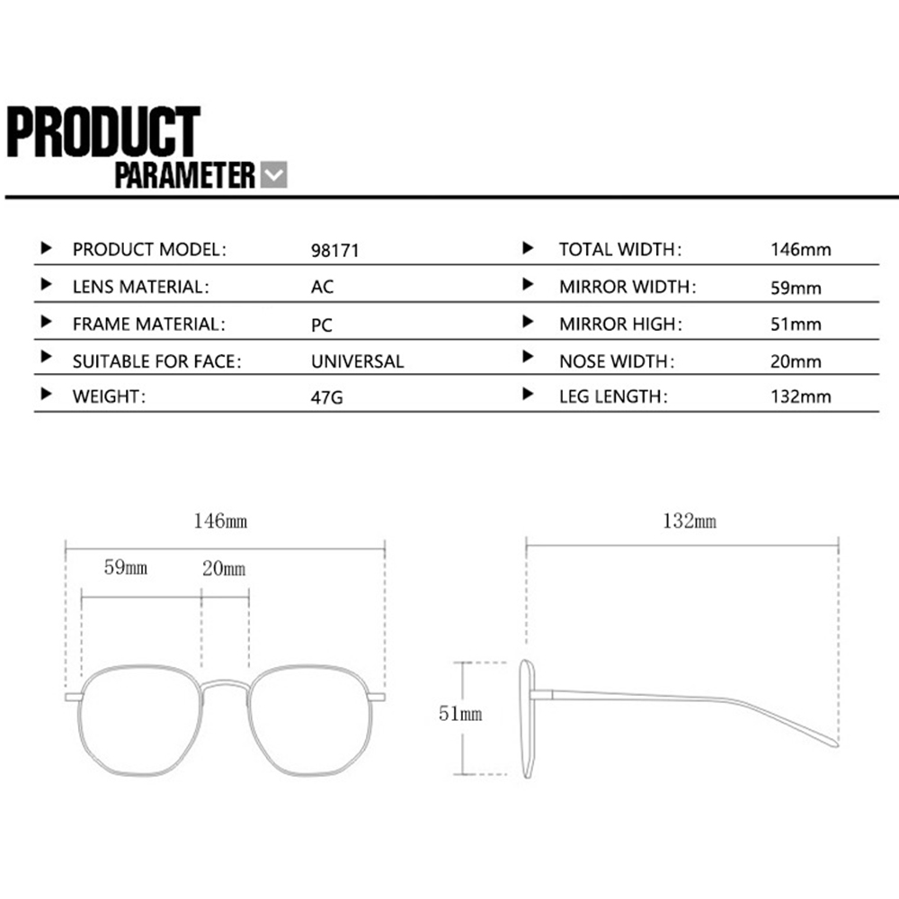 Oversized Retro Sunglasses for - Street Fashion Photoshoot recension och pris