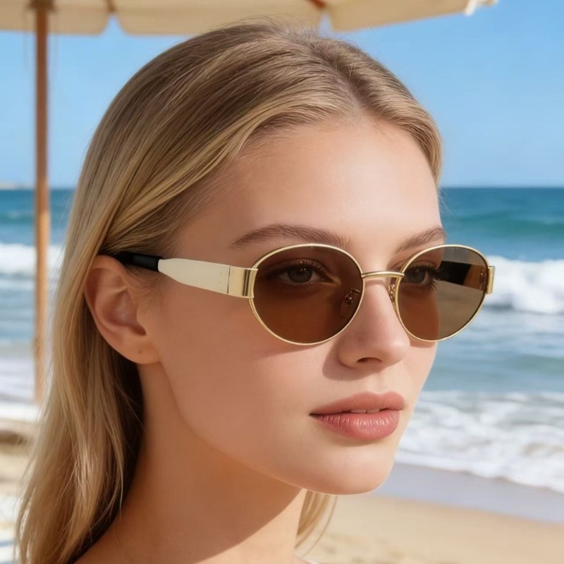 Fashionable High-end Oval Meta - Street Fashion Photoshoot recension och pris