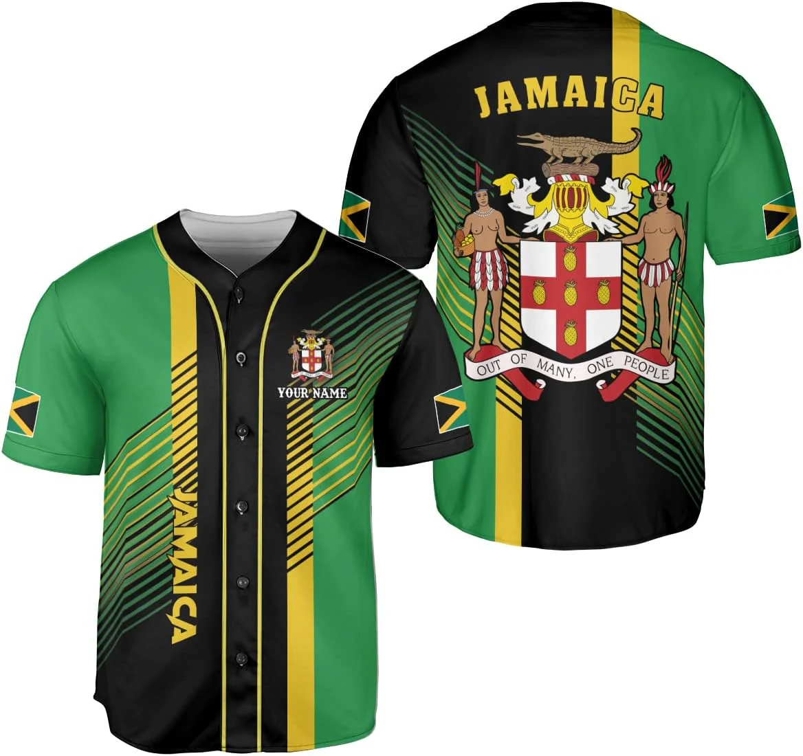 Personalized Name Jamaica Desi - Street Fashion Name recension och pris