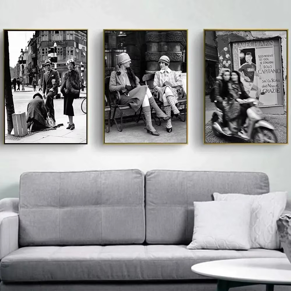 Fashion Black And White Vintag - Street Fashion Paris recension och pris