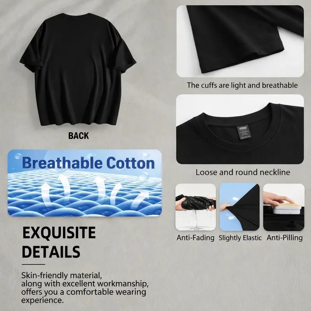 Men's Casual Streetwear T-Shir - Street Fashion Magazine recension och pris