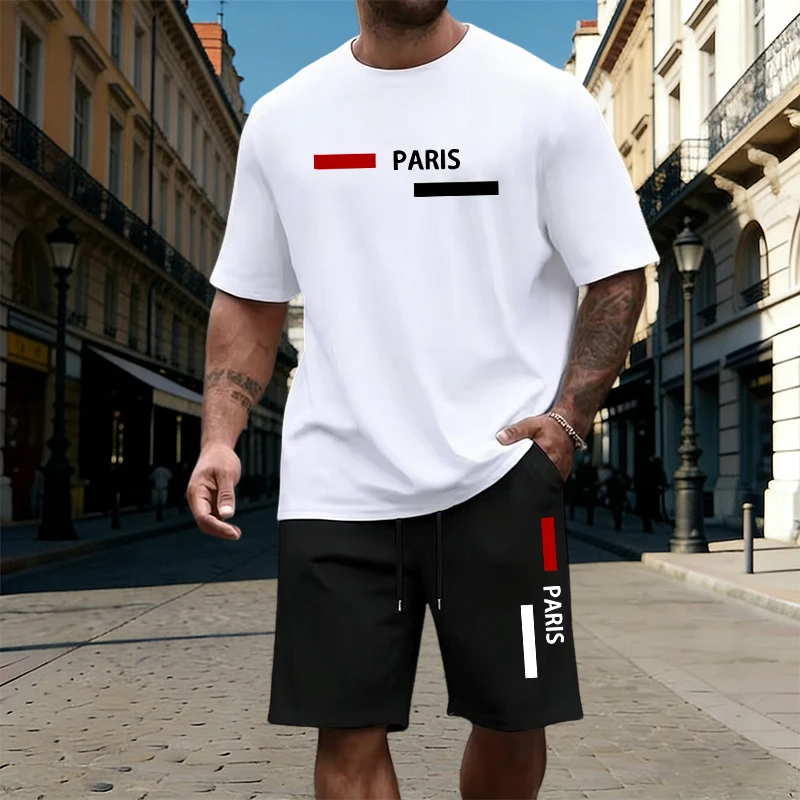 2026 Paris Printed Men's Set C - Street Fashion Paris recension och pris