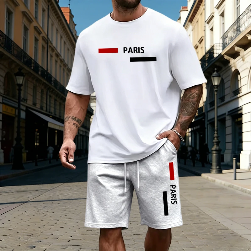 2026 Paris Printed Men's Set C - Street Fashion Paris recension och pris