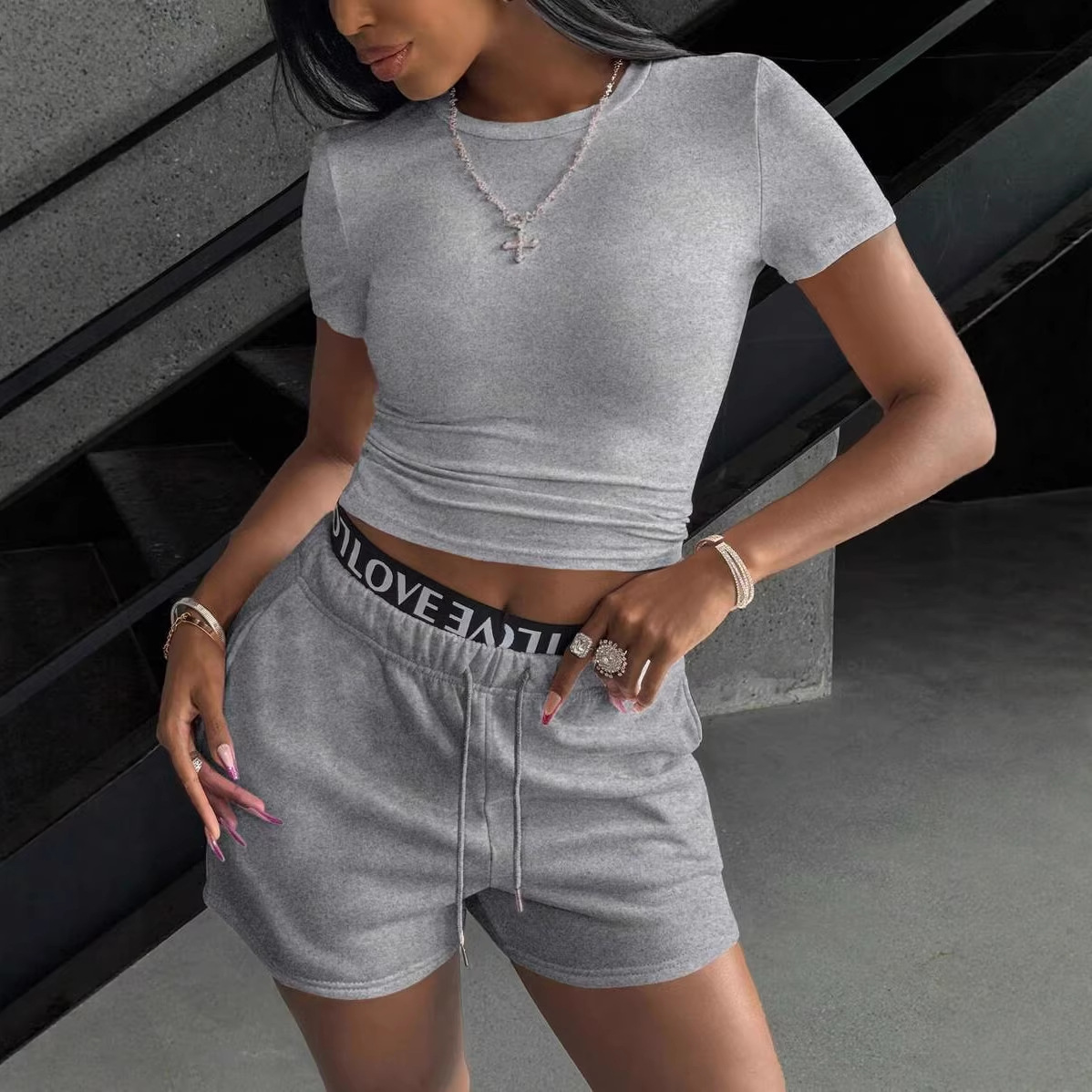 Fashion Women's 2-piece Slim F - Street Fashion China Girl recension och pris