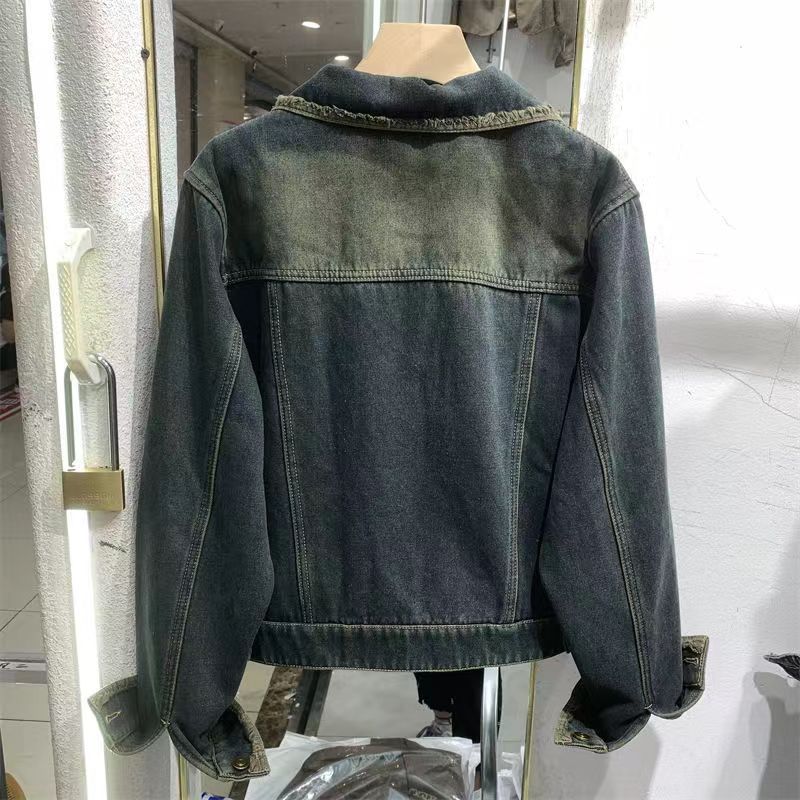Fashion street denim jacket wo - Street Fashion Hong Kong recension och pris