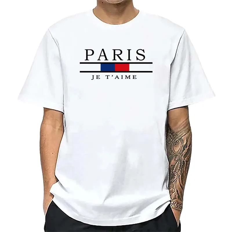 Paris Graphic Print T-shirts M - Street Fashion Paris recension och pris