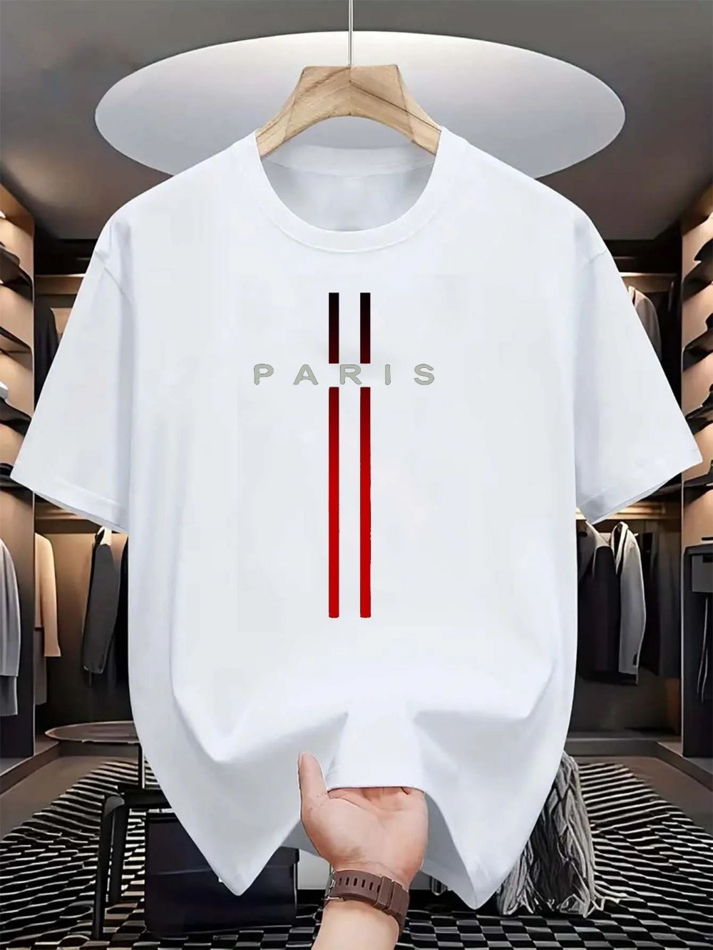 Paris Letter 3D print sport Qu - Street Fashion Paris recension och pris