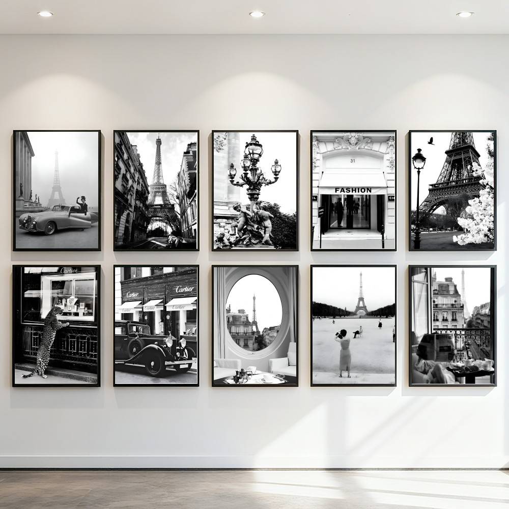 Fashionable Black and White in - Street Fashion Paris recension och pris