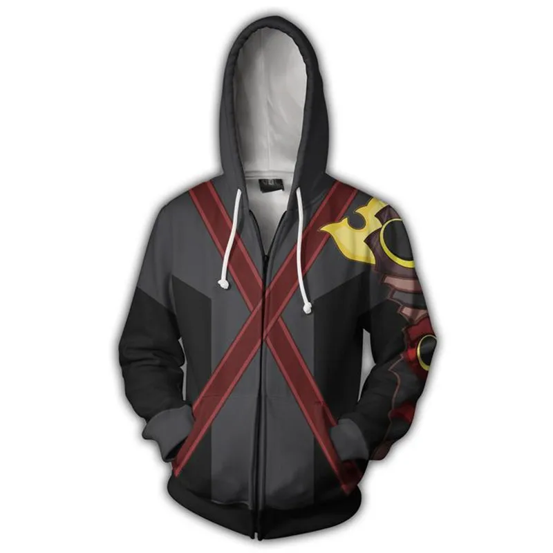Kingdom Hearts Hoodie Anime Ga - Street Fashion Jacket Men recension och pris