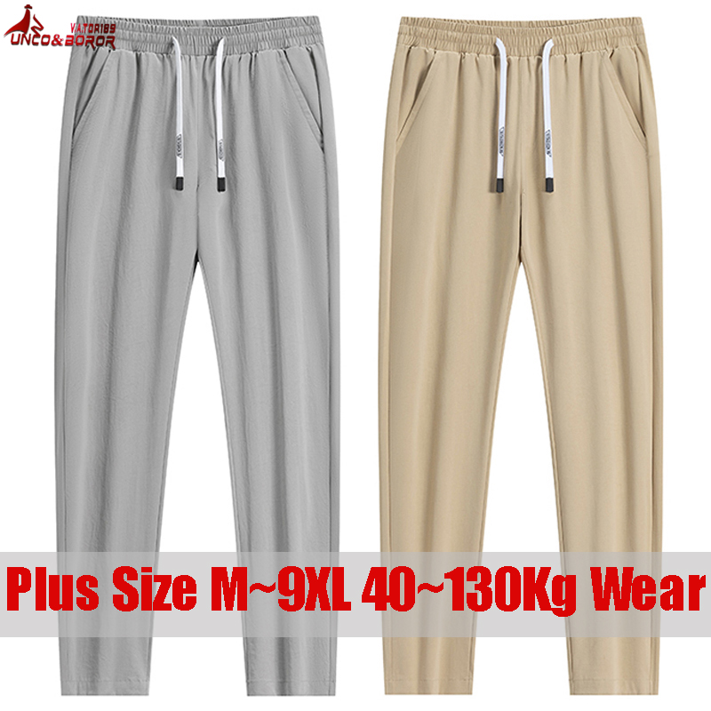 Plus Size 7XL 8XL 9XL Summer C - Running Pant Jogger recension och pris