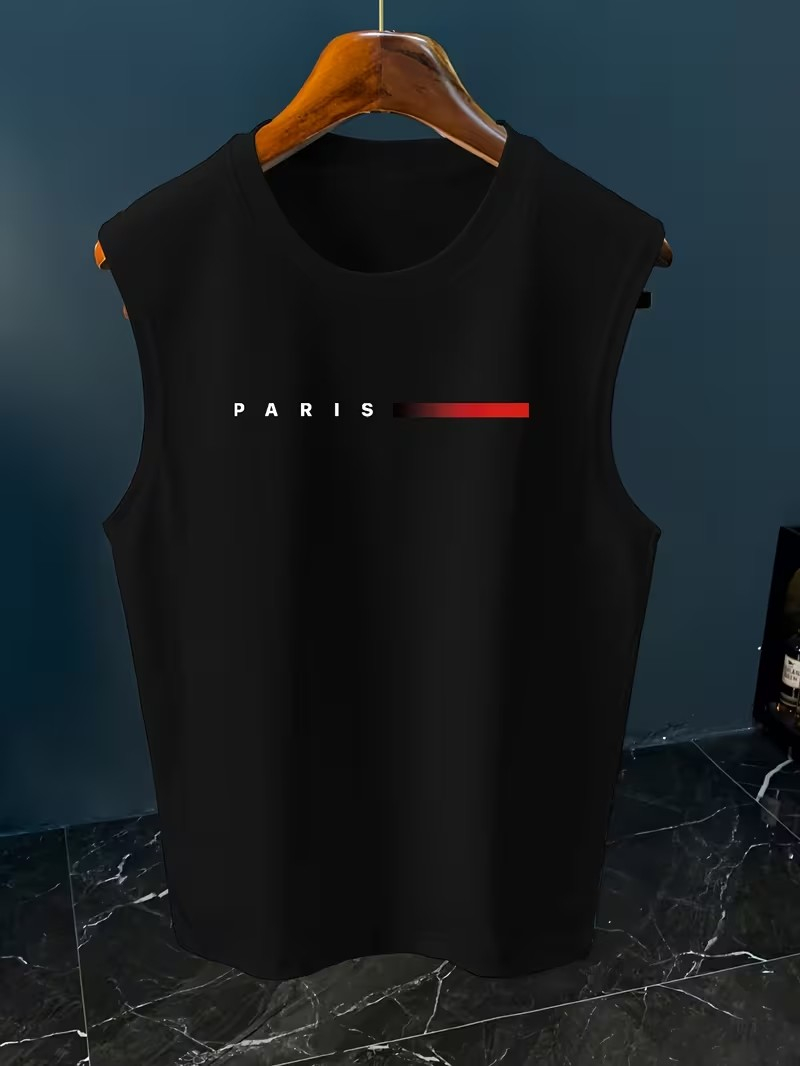 Mens Minimalist Paris Letter P - Street Fashion Paris recension och pris