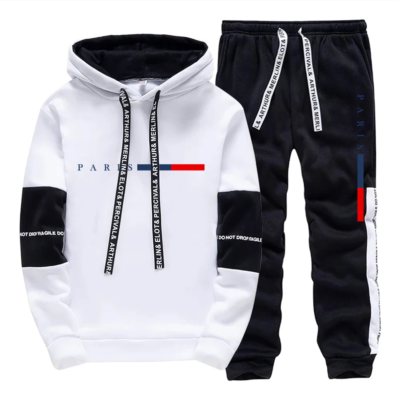 Men's Set/Hoodie/Pants Outdoor - Street Fashion Paris recension och pris