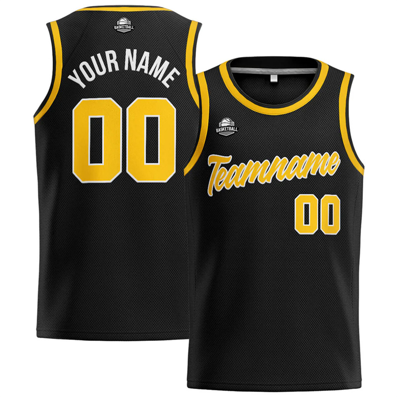 Black Basketball Vest Men And  - Street Fashion Name recension och pris