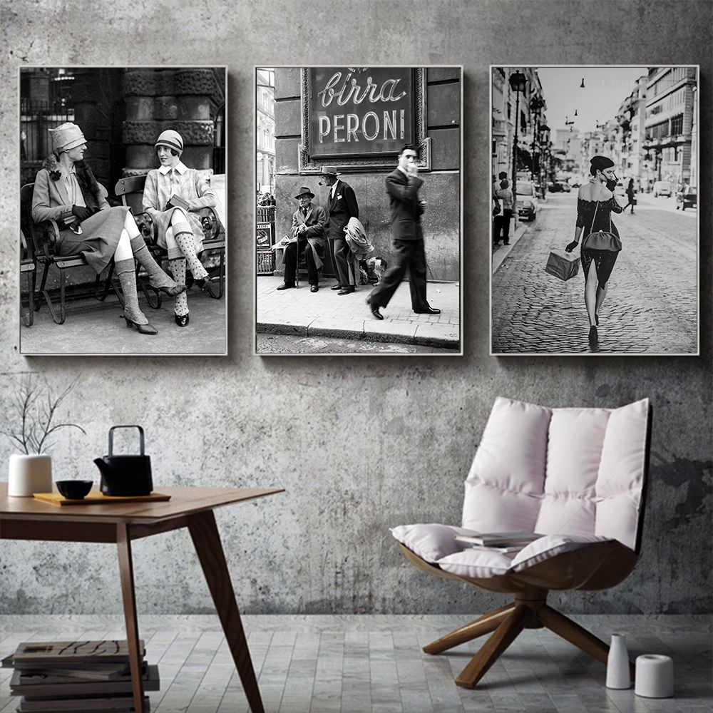 Fashion Black And White Vintag - Street Fashion Paris recension och pris