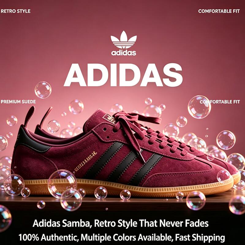 Adidas samba Trefoil Unisex Lo - Street Fashion Hong Kong recension och pris