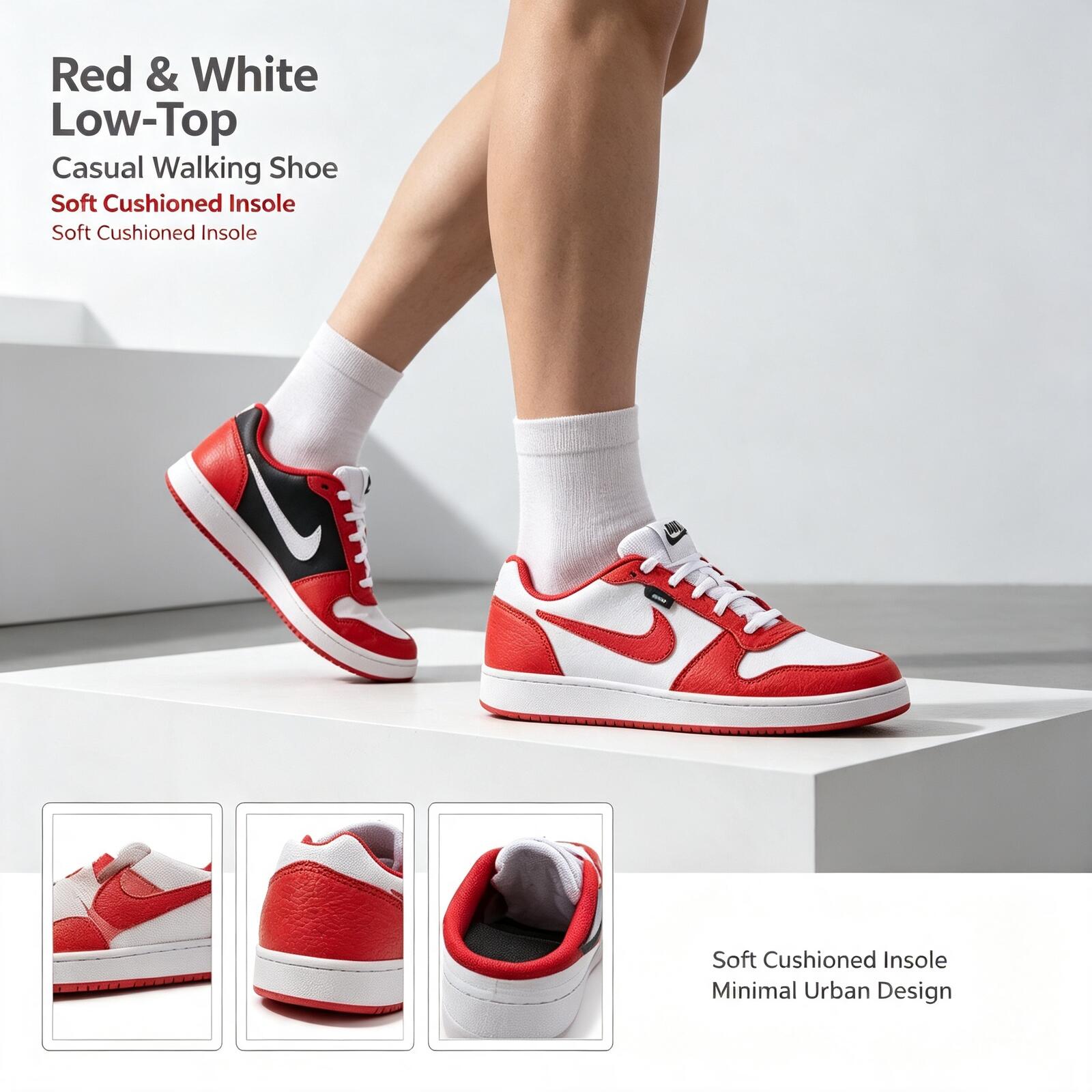 Hot Nike Men's Ebernon Low Pre - Street Fashion Hong Kong recension och pris